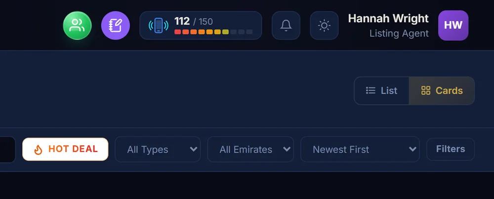 Today’s calls, on screen — iQ9 CRM